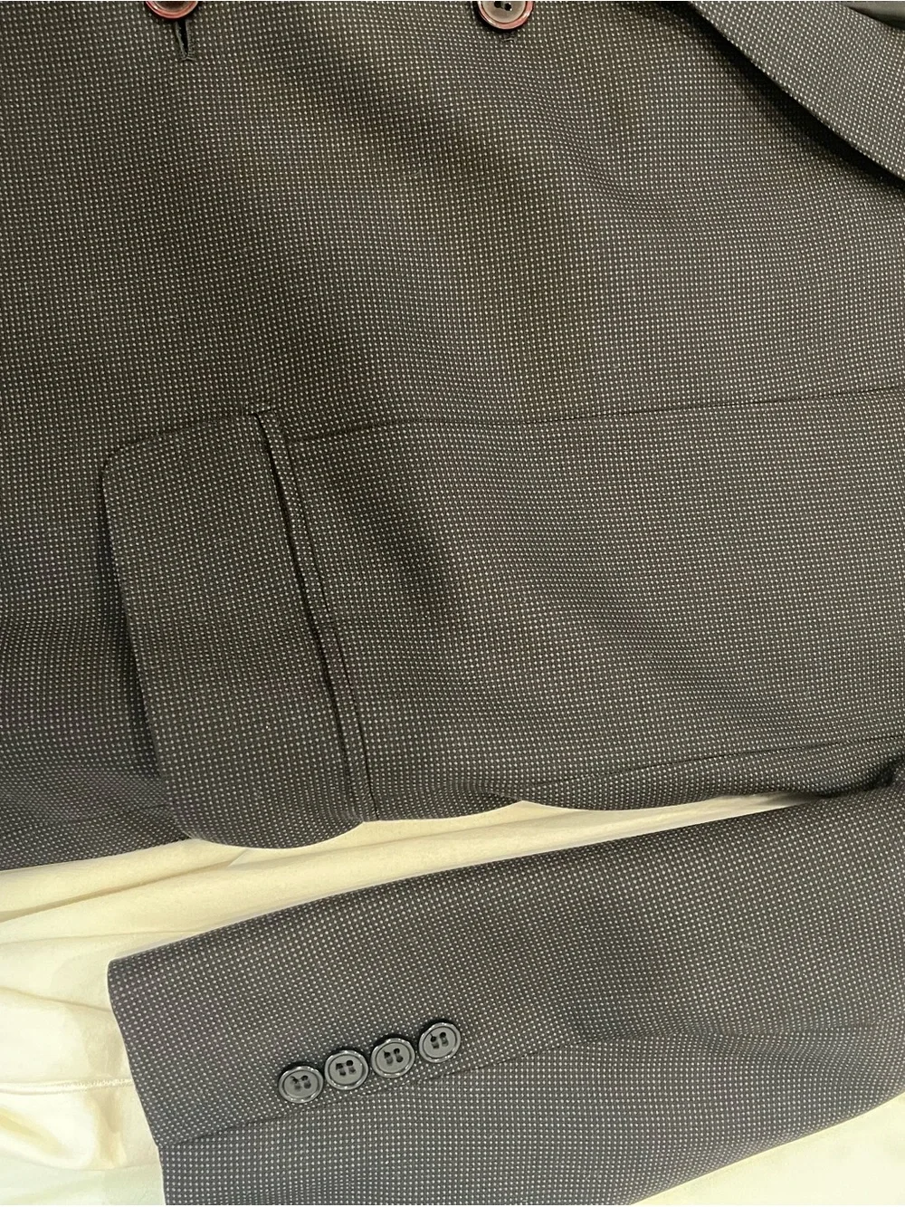 Brioni Men's Black Two-Button Notch Lapel Sport Coat